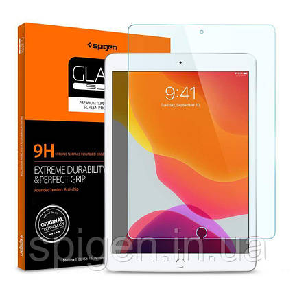 Захисне скло Spigen для iPad 10.2" (2019/2020 / 2021) — GLAS.tR (1 шт.), Clear (AGL00236), фото 1