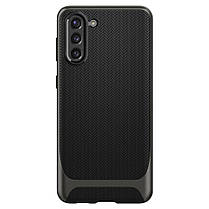 Чохол Spigen для Samsung Galaxy S21 — Neo Hybrid, Gunmetal (ACS02427), фото 3