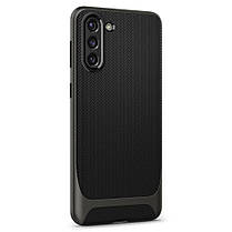 Чохол Spigen для Samsung Galaxy S21 — Neo Hybrid, Gunmetal (ACS02427), фото 5