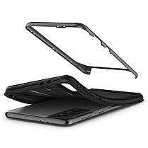 Чохол Spigen для Samsung Galaxy S21 — Neo Hybrid, Gunmetal (ACS02427), фото 6