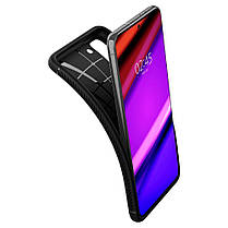 Чохол Spigen для Samsung Galaxy S21 — Rugged Armor, Black (ACS02421), фото 5