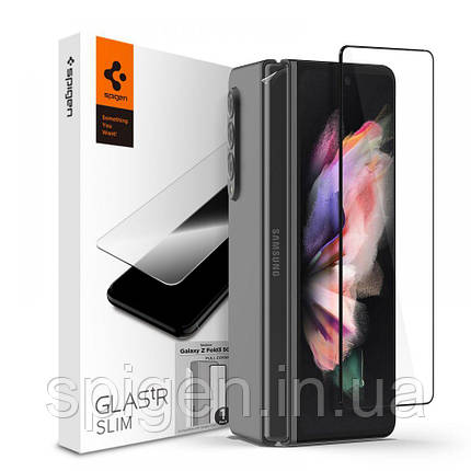 Захисне скло Spigen для Samsung Galaxy Z Fold 3 — GLAS.tR Full Cover + Hinge Film (AGL03732), фото 1