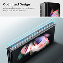 Захисний скло Samsung Galaxy Z Fold 3 - GLAS.tR Full Cover + Hinge Film (AGL03732), фото 3