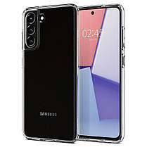 Чохол Spigen для Samsung Galaxy S21 FE — Liquid Crystal, Crystal Clear (ACS03055), фото 3