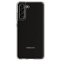 Чохол Spigen для Samsung Galaxy S21 FE — Liquid Crystal, Crystal Clear (ACS03055), фото 6