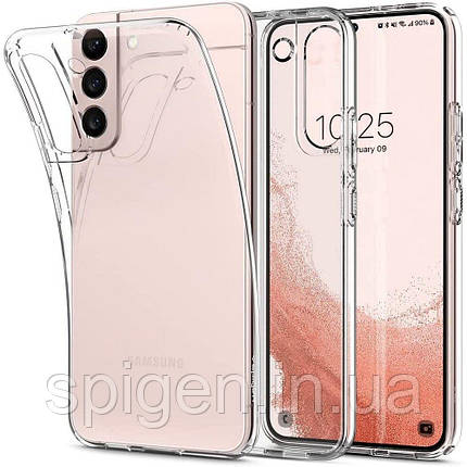 Чохол Spigen для Samsung Galaxy S22 Plus — Liquid Crystal, Crystal Clear (ACS03950), фото 1