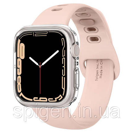 Чехол Spigen для Apple Watch SE/ 7/6 /5 /4 (41/40mm) - Liquid Crystal, Crystal Clear (ACS04195), фото 1