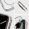 Чехол Spigen для Apple Watch SE/ 7/6 /5 /4 (41/40mm) - Liquid Crystal, Crystal Clear (ACS04195), фото 7