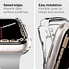 Чехол Spigen для Apple Watch SE/ 7/6 /5 /4 (41/40mm) - Liquid Crystal, Crystal Clear (ACS04195), фото 11