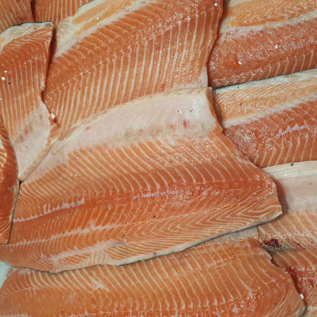 Філе лосося норвезької сьомги охолоджене на шкірі 1 кг - фото 2 - id-p1652212810