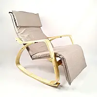 Кресло-качалка Natural Beige-120 кг