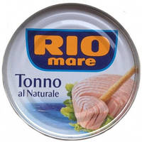 Тунец в собственном соку Rio Mare Tonno al Naturale 80 г