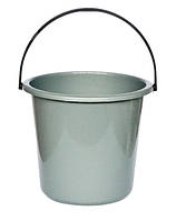Відро господарське харчове 11 л, сірий 3879867