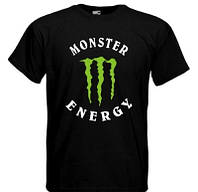 Яркая мужская  футболка Monster Energy