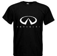 Стильная футболка черная Infiniti