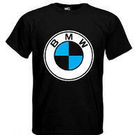 Модная черная футболка для любителей BMW