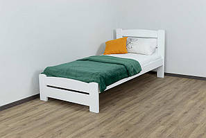 Односпальне дерев'яне ліжко "Дональд Maxi" від Дрімка (різні розміри та кольори)