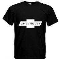 Хлопковая футболка мужская CHEVROLET шевролет
