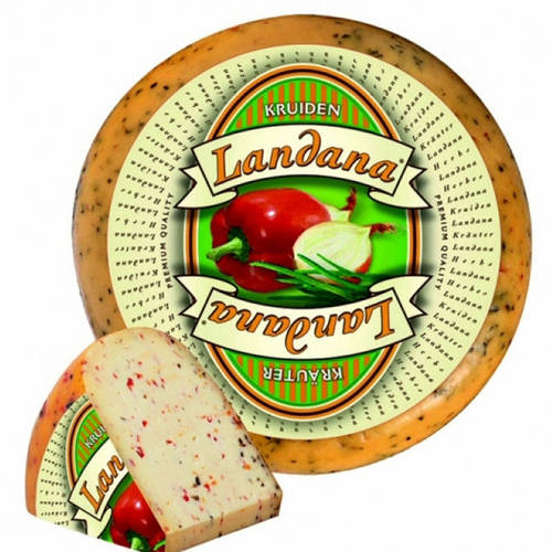 Купить Сыр гауда с травами и овощами Landana Herbs 50% 300 г, цена 188 ...