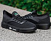 Чоловічі кросівки lacoste black літні кеди Лакоста чорні взуття на літо легкі дихаючі, фото 3