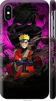 Чехол накладка бампер на Apple iPhone XS Наруто аниме Naruto anime 3 Эппл Айфон Хс