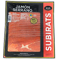 Хамон Серрано Subirats Jamon Serrano нарезка 250 г