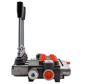 Гідророзподільник Р80 чотирьохсекційний 80 л/хв, Болгарія Badestnost, фото 3