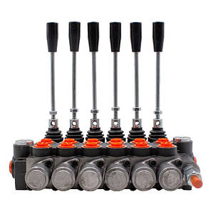 Гідророзподільник Р80 шестисекційний 80 л/хв, Болгарія Badestnost, фото 3