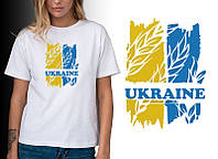 Патриотическая футболка Украины женская