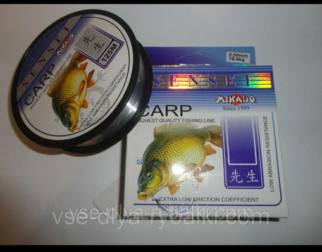 Волосінь дешева в асортименті (Mikado, Micro Tex... 100 м 0.20мм, фото 1