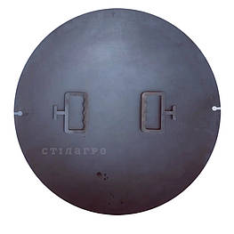 Велика сковорода на мангал "Козацька Сила" ф600мм s-4мм