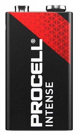 Батарейка лужна Duracell Procell Intense, 6LR61, 9V, Box 10 шт., фото 1