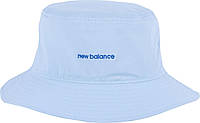 Панама New Balance Bucket Hat голубая LAH13003BB1