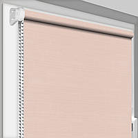 Рулонная штора Rolets Лён 1-2070-300 30x170 см открытого типа Светло-розовая