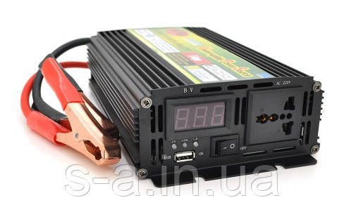 Інвертор напруги Voltronic Wm-8000(4000Вт), 12/220, 12/220 з аппроксимованою синусоїдою, 1 універсальна