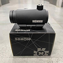 Коліматорний приціл KONUS SIGHT-PRO ATOMIC-R 1x20, 3 MOA, червона крапка, фото 6