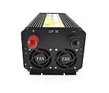 Інвертор напруги Voltronic Wm-12000(7200Вт), 12/220 с апроксимированою синусоїдою, 1 универсальна розетка+USB, клеми, фото 2
