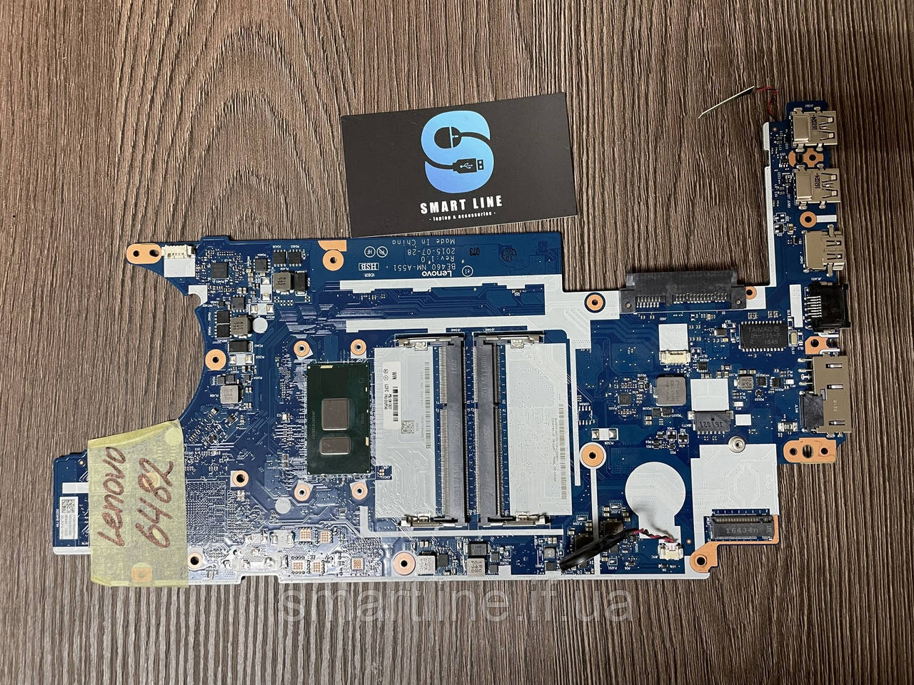 Материнская материнська плата Lenovo ThinkPad E460 E460C BE460 00UP247 NM-A551 DDR3 i5-6200U UMA, фото 1