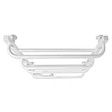 Рушникосушка електрична Flyme White EF 600L (терморегулятор, таймер) ліве підключення, фото 5