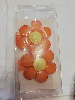 Магнітний підхоплювач жовтогаряча квітка для драпірування тюлю