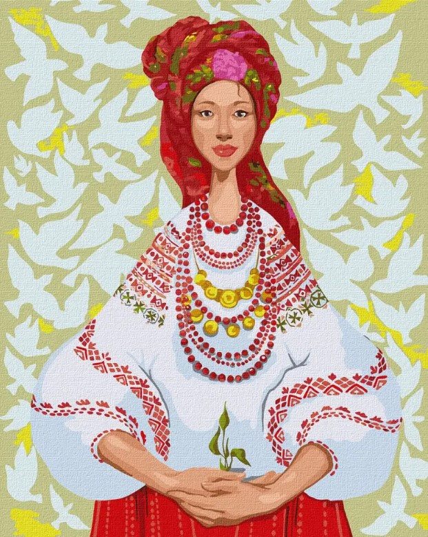 Картина за номерами 40х50 см. Відродження©Katya Dudnik. Ідейка КНО4909