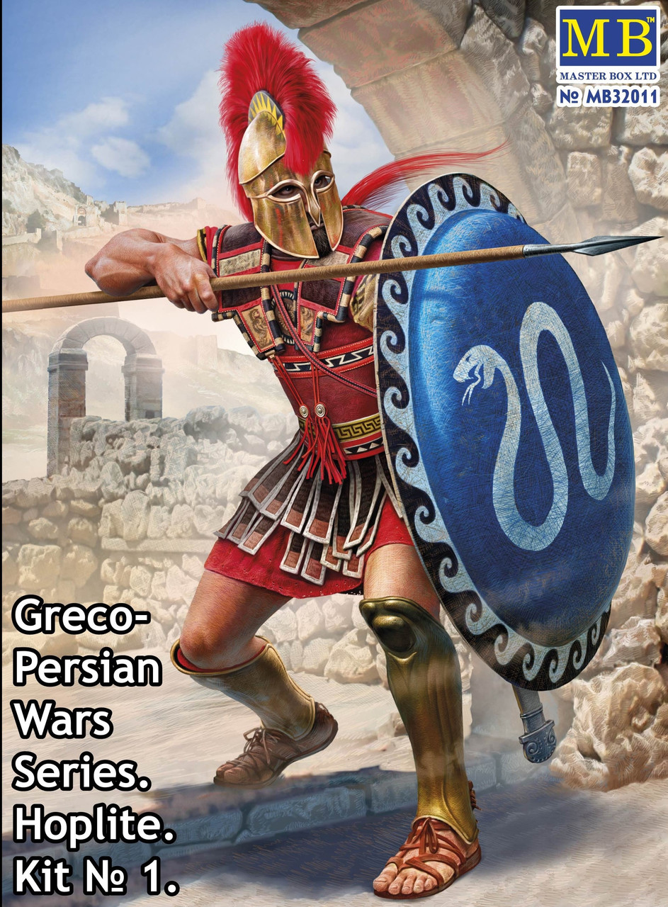 Фігурка в масштабі 1/32 Гопліт 1. Серія греко-перських воєн. MASTER BOX 32011