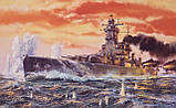 Збірна модель (1:600) Німецький важкий крейсер Admiral Graf Spee, фото 3