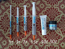 Термопаста GD900 7г. Теплопровідність: > 4.8 Вт/м* К аналог MX2