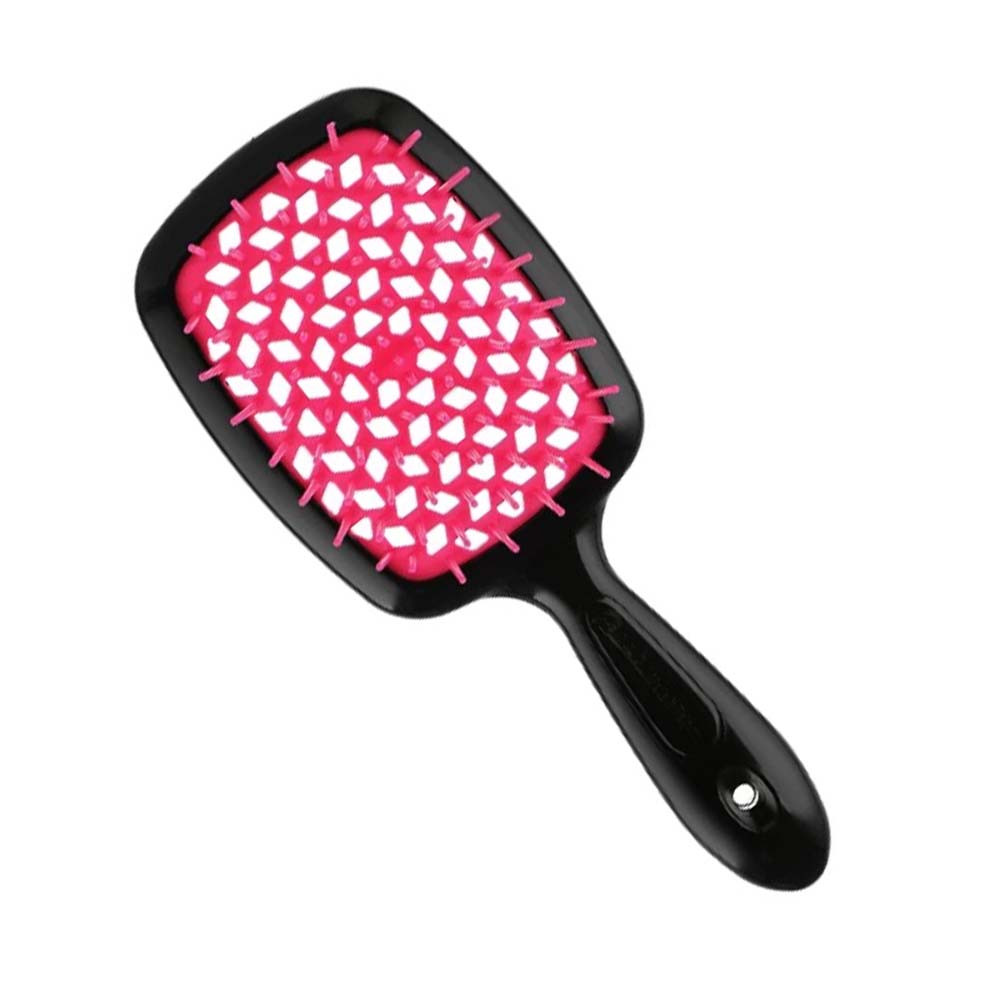 Щітка Superbrush Small чорна з малиновою Janeke