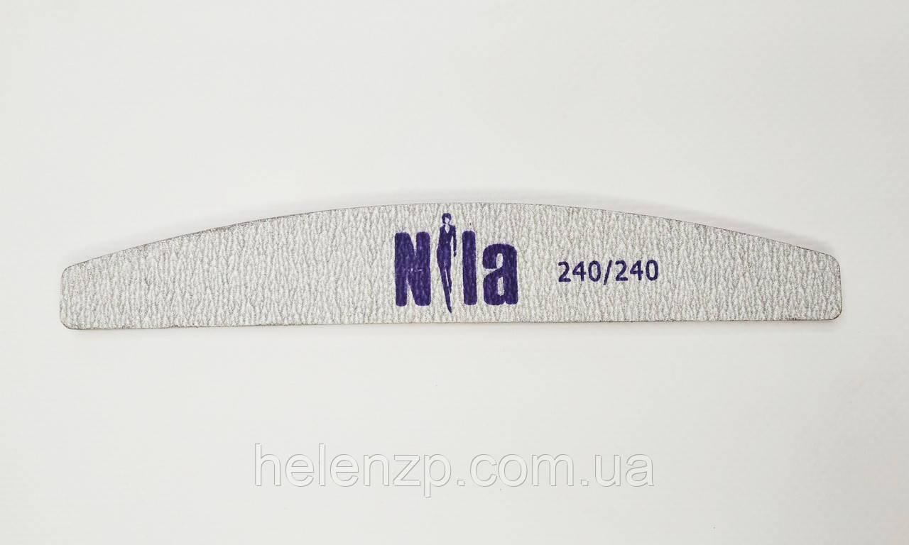 Пилочка для нігтів Nila Half 240/240