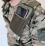 Тактична сумка для телефону, тактичний компакт органайзер, компакт сумка гаманець. мультикам, фото 8