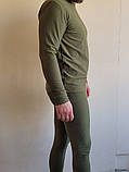 Термобілизна армійська сітчаста "Термокуб" Флісова термобілизна, фото 4
