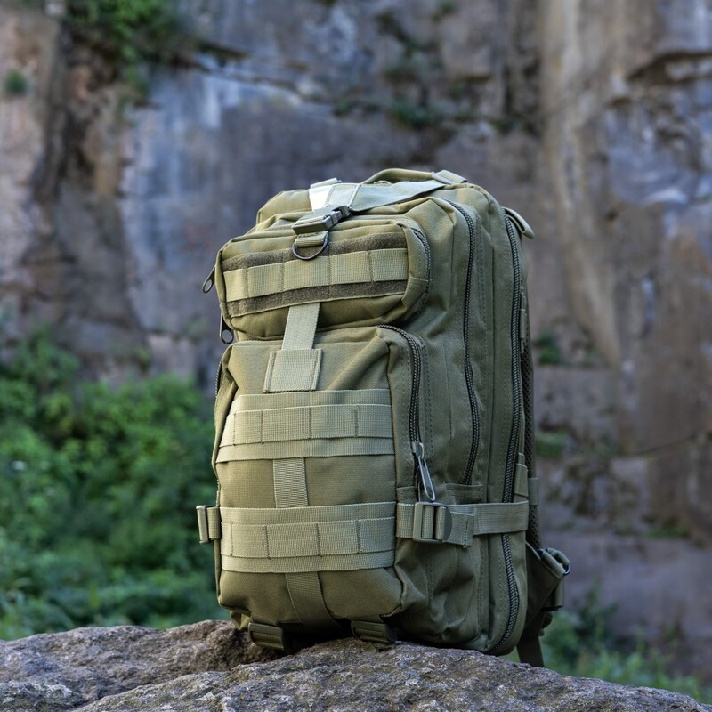 Туристичний рюкзак оливкового кольору Dominator Shadow Black 30L
