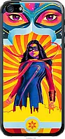 Чехол накладка бампер на Apple iPhone 5 Мисс марвел Ms. Marvel Эппл Айфон 5